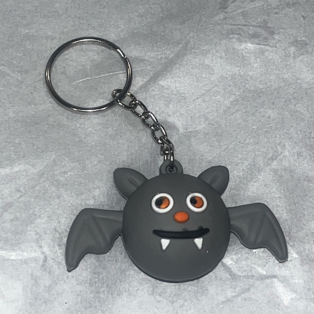 NBC Gray Bat Keychain